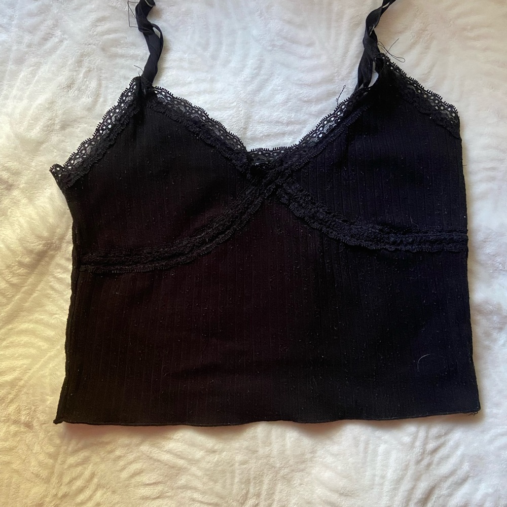 Wild Fable Black Lace tank top